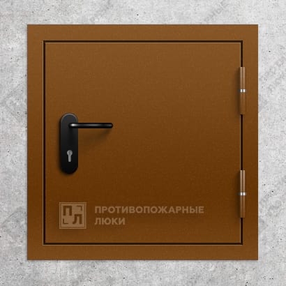 Противопожарный люк ЛПМ 1-го типа на чердак 800×800